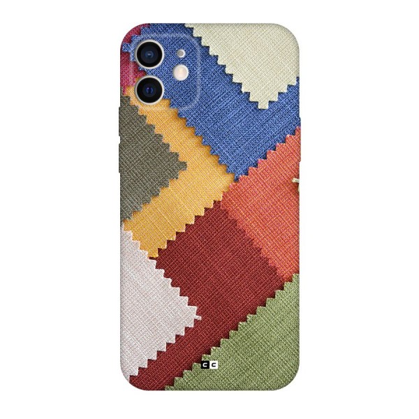 Printed Fabric Back Case for iPhone 12 Pro